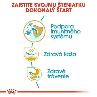 Zaistite svojmu šteniatku dokonalý štart. Podpora imunitného systému, zdravá koža, zdravé trávenie.