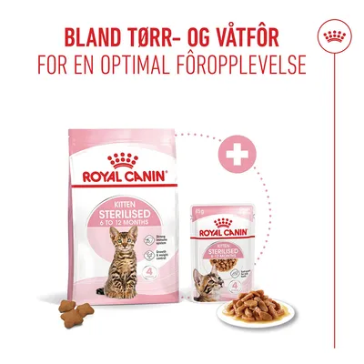 Royal Canin Sterilised Kitten i saus