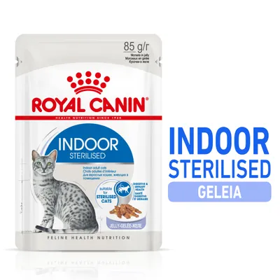 Royal Canin Indoor Sterilised em gelatina