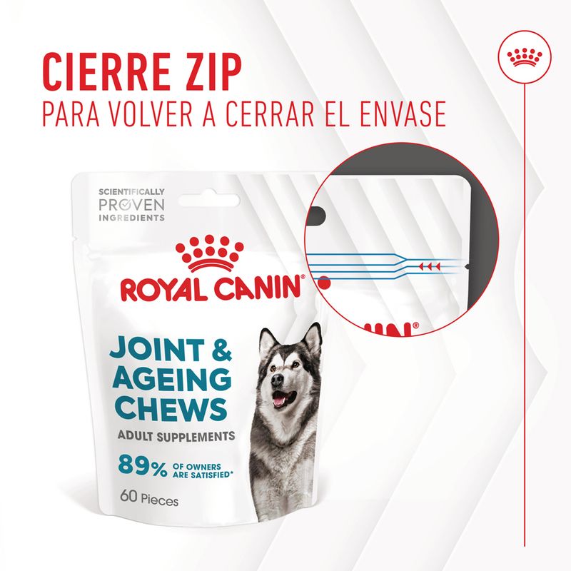 Royal Canin Joint & Ageing Adult suplemento masticable