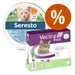 Pack de antiparasitarios: collar Seresto + pipetas Vectra Felis para gatos