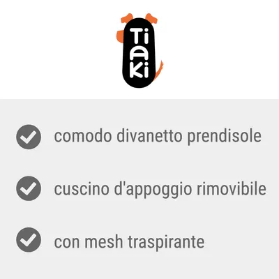 Divano prendisole per cani TIAKI Sun Cream