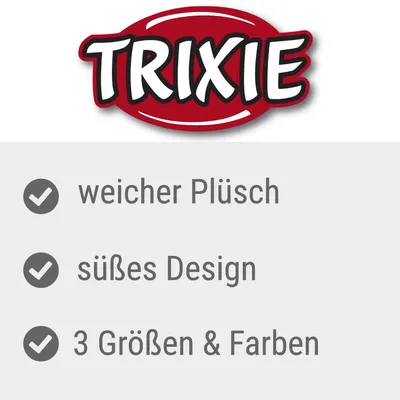 Trixie. Мягкий плюш, милый дизайн, доступен в 3 размерах и цветах.