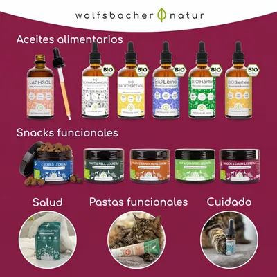 Wolfsbacher Natur Estómago e intestinos snacks para perros