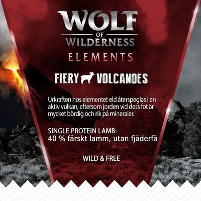Wolf of Wilderness "Fiery Volcanoes" - Lamb