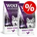 Wolf of Wilderness "Elements" -säästöpakkaus 2 x 12 kg