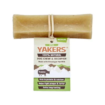 Yakers Dog Chew - Medium with Apple