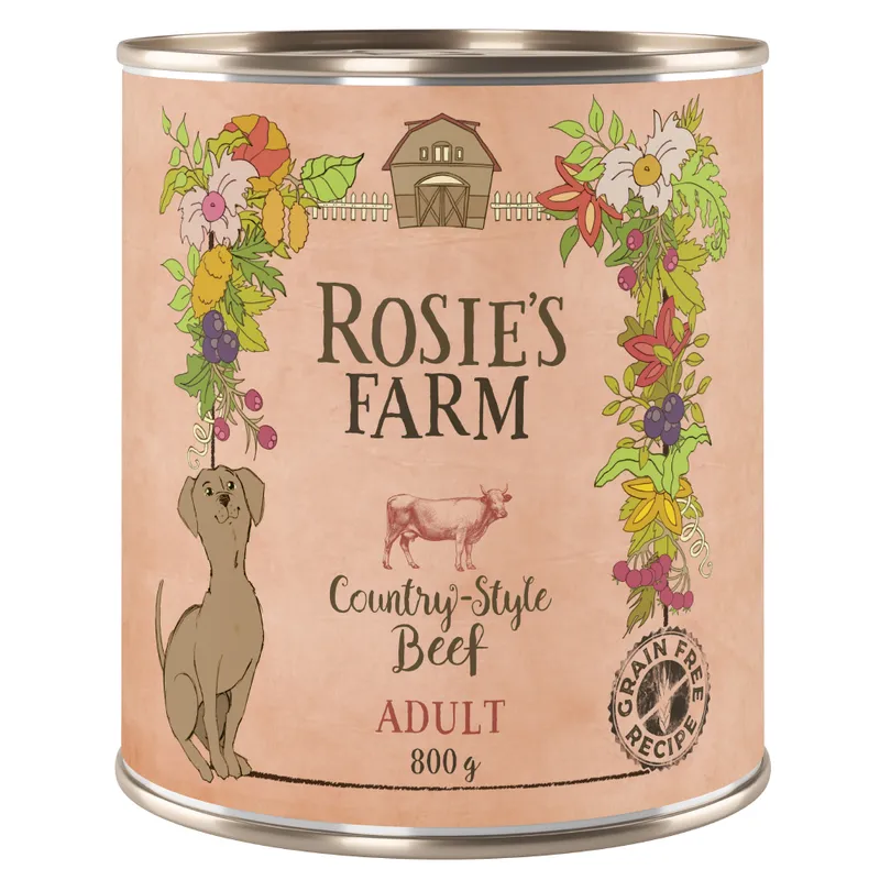 Rosie's Farm 24 x 800 g - Pack Ahorro - Vacuno
