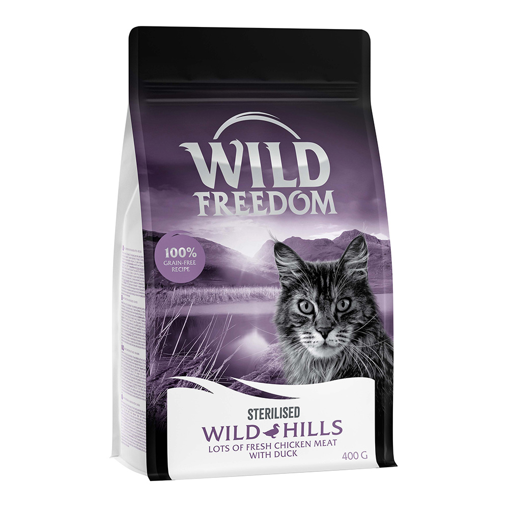 Fotografie produktu: Wild Freedom Adult "Wild Hills" Sterilised kachní - bez obilovin - 6,5 kg