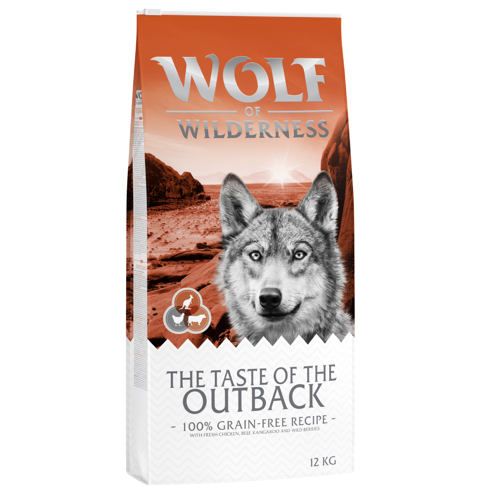 Wolf of Wilderness "The Taste Of The Outback" - kuřecí a klokaní - 12 kg