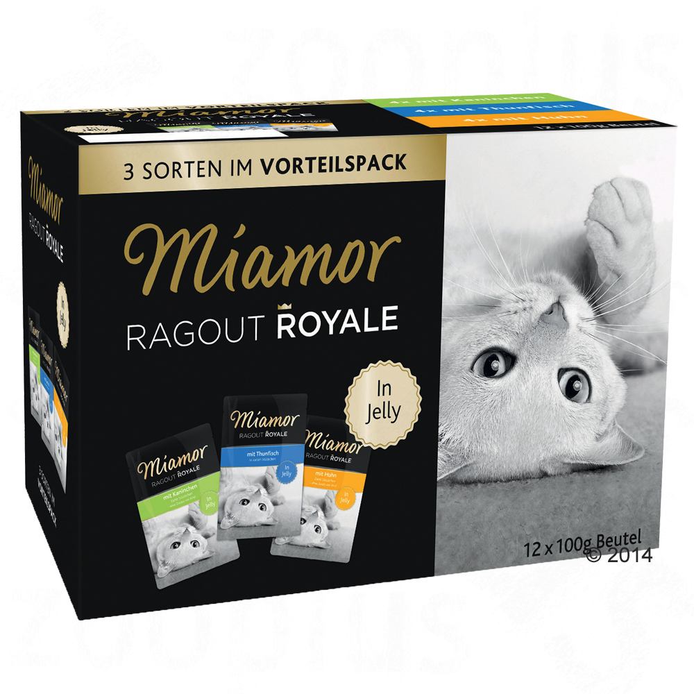 Fotografie produktu: Miamor Ragout kapsičky 12 x 100 g - Králík, kuře, tuňák v želé
