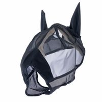 Nomad Tales masque anti-mouches, noir pour cheval