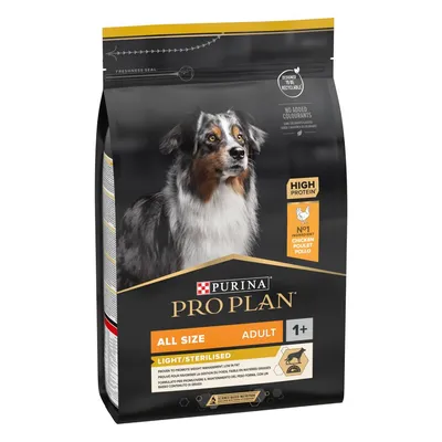 PURINA PRO PLAN All Sizes Adult Light/Sterilised - 3kg