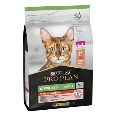 Purina Pro Plan Adult 1+ Sterilised Vital Function - Salmon - Multibuy: 2 x 3kg