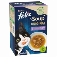 Sparpaket Felix Soup 24 x 48 g - Gemischte Vielfalt