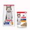 Pack bi-nutrition : 1 paquet de croquettes + 24 x 85 g de sachets Hill's Science Plan Mature Adult (10 kg poulet + sachets poulet)