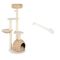 Arbre à chat Laguna crème + support de fixation universel
