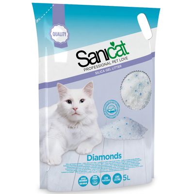 Sanicat Diamonds żwirek niezbrylający się 5 l