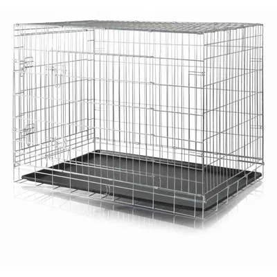 Cage de transport Trixie Friends on Tour pour chien - L 116 x l 77 x H 86 cm