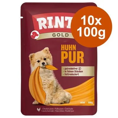 RINTI Gold 10 x 100 г - Курица в чистом виде и утка