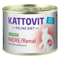 Kattovit Niere/Renal в консерви 6 x 185 г - с пуешко