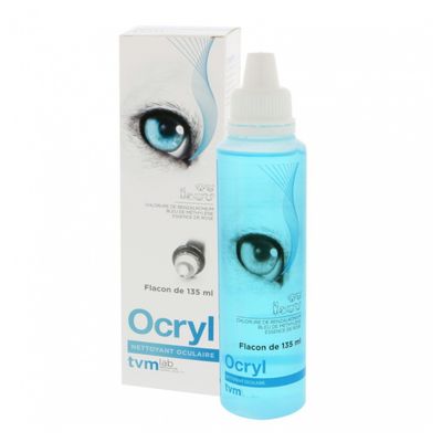 TVM Ocryl Nettoyant oculaire pour chien et chat 135 mL