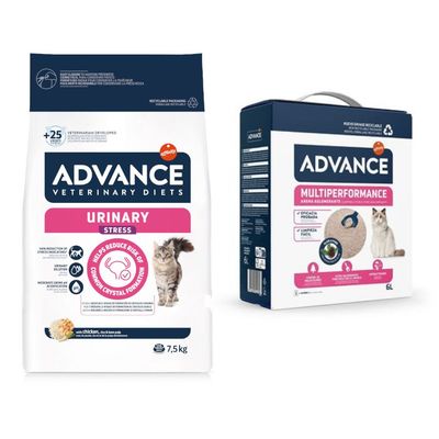 Advance Veterinary Diets Gastroenteric Sensitive Katzenfutter, unterstützt Verdauung und Magen-Darm-Gesundheit, mit Truthahn, 7,5 kg.