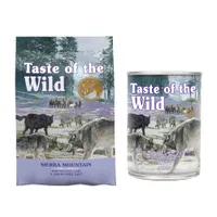 Taste of the Wild 12,2 kg ração + 390 g comida húmida a preço especial! - Sierra Mountain Adult (12,2 kg) + Sierra Mountain (390 g)