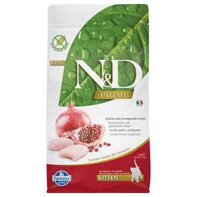 Farmina N&D Prime Kitten Pollo y Granada - 2 x 1,5 kg