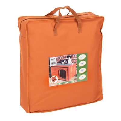 Szigetelés Woody lapostetős kutyaházba L mérethez: Sz 104 x Mé 63 x Ma 60 cm