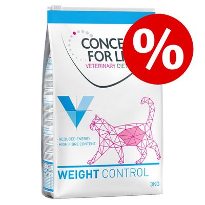 10 kg Concept for Life Veterinary Diet για Γάτες με Έκπτωση 15%!