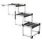 Trixie Friends on Tour 3-trins foldetrappe, Aluminium/TPR L 120 x B 37 x H 50 cm / L 100 x B 37 x H 57 cm