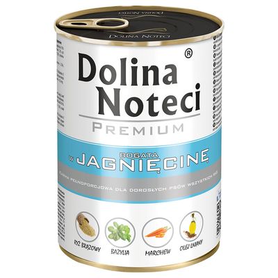 Dolina Noteci Premium, 24 x 400 g Jagnięcina