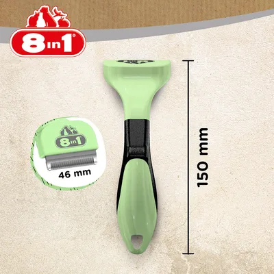 8in1 Perfect Coat DeShedder voor Honden Perfect Coat DeShedder Hond S