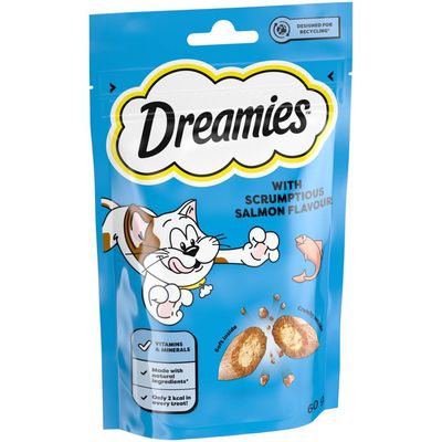 Dreamies Cat Treats - Salmon