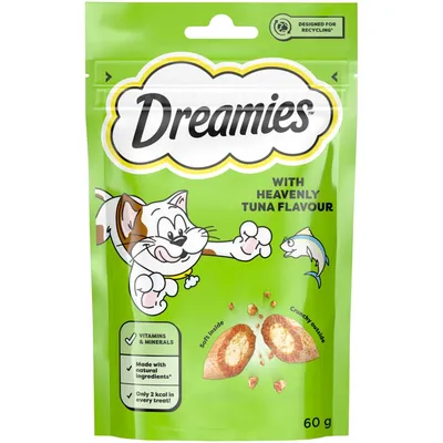 Dreamies Cat Treats - Tuna - 60g