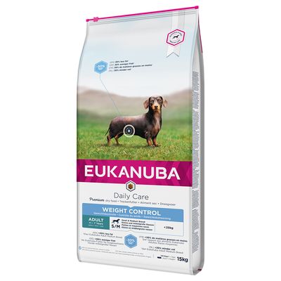 Eukanuba Daily Care Weight Control Small/Medium Adult 15 kg