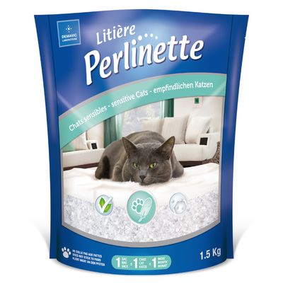 Perlinette Sensible Katzenstreu Sparpaket: 2 x 1,5 kg