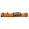 Collare Hunter London arancione Vario Basic Tg. M: circonferenza 30-46 cm x H 1,5 cm