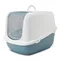Toilette per gatti Savic Nestor Jumbo L 66,5 x P 48,5 x H 46,5 cm - azzurro / bianco