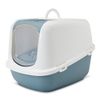 Toilette per gatti Savic Nestor Jumbo azzurro / bianco
