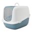 Toilette per gatti Savic Nestor Jumbo azzurro / bianco