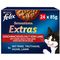 Felix Sensations Extras 24 x 85g Meat in Jelly