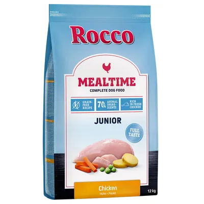 Rocco Mealtime Junior с курицей 12 кг