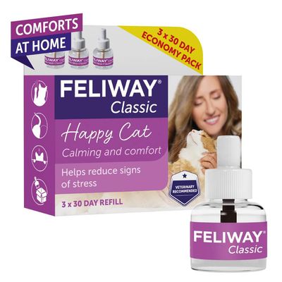 Feliway® Classic Refill Multi Pack 3 x 48ml Vials