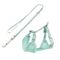Trixie Junior Welpen-Softgeschirr mit Leine 26-34 cm/10 mm, 200 cm, mint
