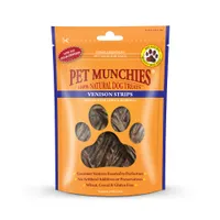 Pet Munchies Strips - Venison (75g)