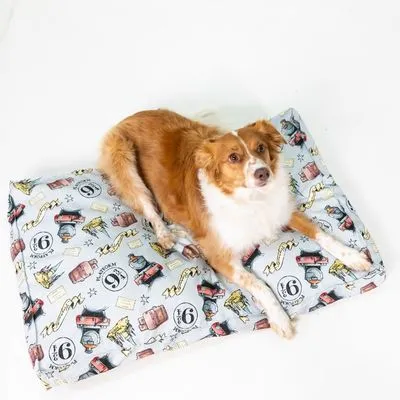 Harry Potter Hondenmatras Hogwarts Express - Maat M: L 100 x B 60 x H 15 cm