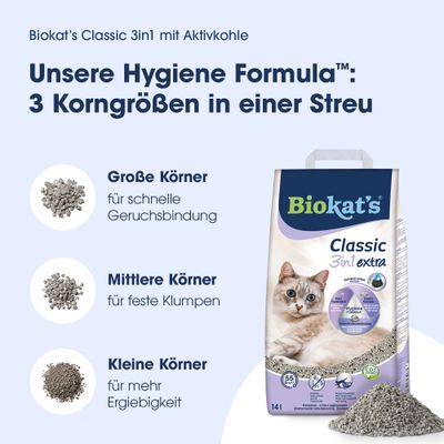Biokat´s Classic 3in1 Extra Katzenstreu