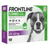 Frontline Combo Spot-On Hond L - 20-40 kg - 6 Pipetten x 2,68 ml